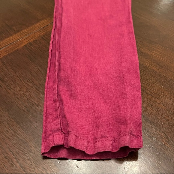 Enza Costa 100% French Linen Jumpsuit - Picture 10 of 12